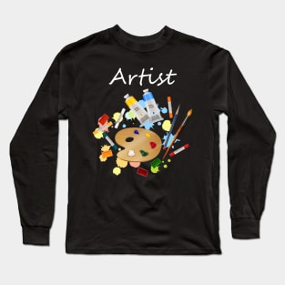 artist Long Sleeve T-Shirt